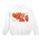 さ ゑ ぴ い な っ つの🍓いちご姫 Crew Neck Sweatshirt