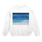 チョビのBlue sea Crew Neck Sweatshirt