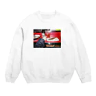 シーーの中洲の屋台 Crew Neck Sweatshirt