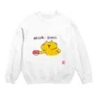 なで肩うさぎの美香堂のネコand寿司 Crew Neck Sweatshirt