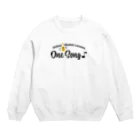 ukulele-daddyのOne Song♪ Crew Neck Sweatshirt