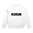 PLANTのPLANT　ロゴ長方形 Crew Neck Sweatshirt