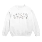 ハムスターといつでも一緒★のハムスター Crew Neck Sweatshirt