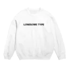 LONESOME TYPE ススのLONESOME TYPE (BLACK) スウェット