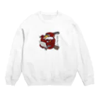 GOEですのいぬわしすたっふさん Crew Neck Sweatshirt