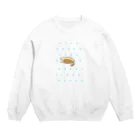 ナッツ彦神社の隠れ家の雨のなつお Crew Neck Sweatshirt