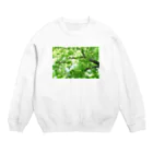 photo-kiokuの風に揺れる木 Crew Neck Sweatshirt