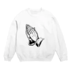 metao dzn【メタヲデザイン】のPraying Hands Crew Neck Sweatshirt