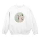 chooseのおとさんの事が大好きな猫 Crew Neck Sweatshirt