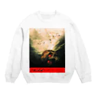 studio applauseのマクベス前面プリントスエット Crew Neck Sweatshirt