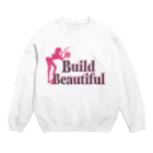 リカクリエイトのBBダンベル美ボディLADY Crew Neck Sweatshirt