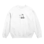 yo-pecoのしてぃーまうす Crew Neck Sweatshirt