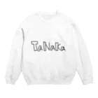 bakaparadeのTANAKA/田中 Crew Neck Sweatshirt