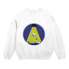 nogi_2_maoのゾウリアン(青/抹茶) Crew Neck Sweatshirt