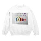 壱萬弐仟縁のYou Tubeデビュー記念 Crew Neck Sweatshirt