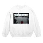 ディスク百合おんのminiDVテープ「西荻窪のシャッターと女の子」  Crew Neck Sweatshirt