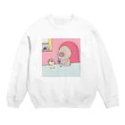 コアラと仲良しのウォンバットのウォンバット2 Crew Neck Sweatshirt