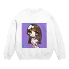 Lucy*の女の子 Crew Neck Sweatshirt