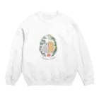 lapiniere ラピニエールのなかよしうさぎ Crew Neck Sweatshirt