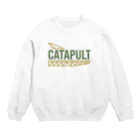 kimchinのカタパルト CATAPULT ロゴ Crew Neck Sweatshirt