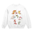 HOUSOの金魚づくし現代版　OMATSURI Crew Neck Sweatshirt