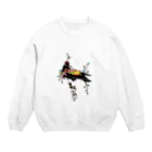 majoccoの詐欺の王様 Crew Neck Sweatshirt