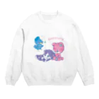 らくだのねむねむトリオ☆ Crew Neck Sweatshirt