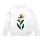 moguratatakiのBird of Paradise Crew Neck Sweatshirt