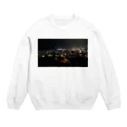 でおきしりぼ子の実験室のよるのけしき Crew Neck Sweatshirt