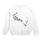 ぬいの入水さん Crew Neck Sweatshirt