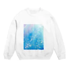 LUCENT LIFEのLUCENT LIFE　水 / Water Crew Neck Sweatshirt