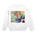 TONA1045の地球のたねたまご Crew Neck Sweatshirt