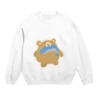 しがらみ亭のくまとさけ Crew Neck Sweatshirt