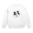 ORIちゃんのパンダパンダうるうる Crew Neck Sweatshirt