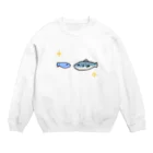 cocosconeのなかよしなさめとおさかな Crew Neck Sweatshirt