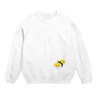 ぽかぽか屋の玉子のお寿司 Crew Neck Sweatshirt