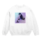 コメクエbotのウルフの女 Crew Neck Sweatshirt