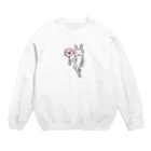 うさぎまつりのことりキャンデー Crew Neck Sweatshirt