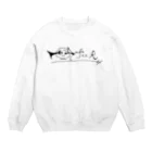 yuubooのスカルfuck Crew Neck Sweatshirt