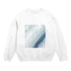 LUCENT LIFEのSumi - Silver leaf Crew Neck Sweatshirt