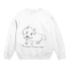 ブティックおばば銀座の銀座おばばのわんこ Crew Neck Sweatshirt