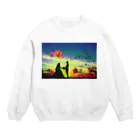 パピー・ラビュの俺が告られた側だよ？ Crew Neck Sweatshirt