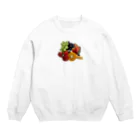 デリシャスグッズのフルーツミックス Crew Neck Sweatshirt