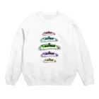 お絵描きkidsの店のからふる新幹線 Crew Neck Sweatshirt