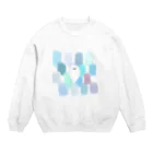 あざらし屋のあざらしとえのぐ Crew Neck Sweatshirt