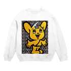 ヨシコのぴーぽ Crew Neck Sweatshirt