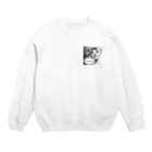 ノラ猫Designのsave the cats Crew Neck Sweatshirt