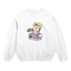 楽猫楽描しげ屋のダンボール（ぶどう） Crew Neck Sweatshirt