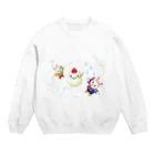 cyakoの雪の日 Crew Neck Sweatshirt