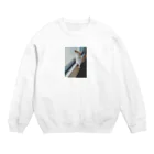 イギリスチョコスキーのファンシーラット(peaceful) Crew Neck Sweatshirt